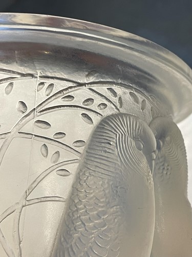 Lot 301 - A Rene Lalique 'Ceylan' opalescent glass vase,...