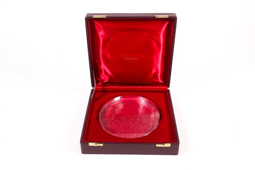 Lot 302 - A David Dowler (American) for Steuben Glass...