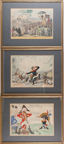 Lot 83 - After James Gillray (British, 1756-1815) a...