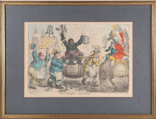 Lot 78 - Breweriana/Political Interest: After Gillray...