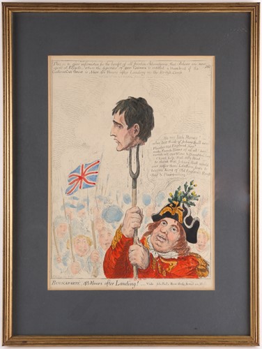 Lot 71 - After James Gillray (British, 1757-1815),...