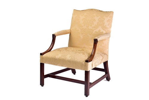 Lot 279 - A George III mahogany "Gainsborough" type...