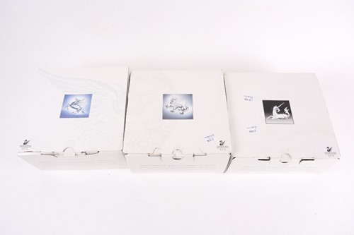 Lot 299 - A series of three boxed Swarovski "Fabulous...