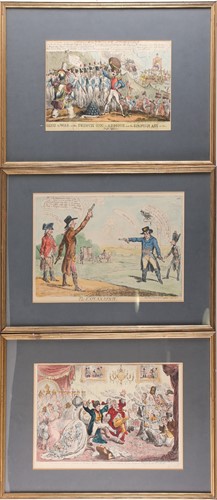 Lot 93 - After James Gillray (British, 1756-1815) a...