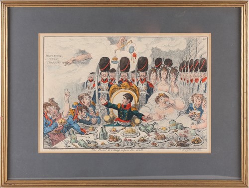 Lot 92 - After James Gillray (British, 1757-1815), 'The...