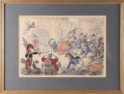 Lot 81 - After James Gillray (British, 1756-1815)...