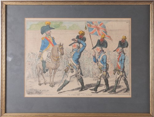 Lot 59 - After James Gillray (British, 1756-1815) ''The...