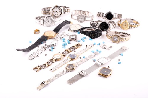 Lot 233 - A collection of modern wristwatches, including...