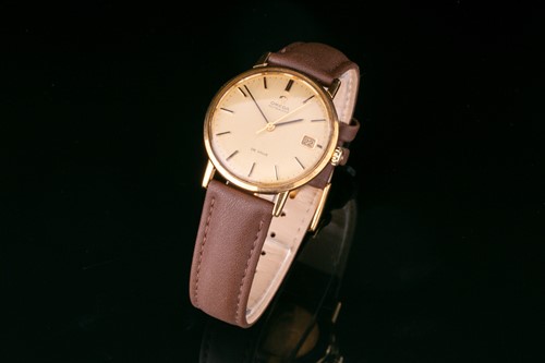 Lot 397 - A Omega De Ville Automatic with 9ct Yellow...