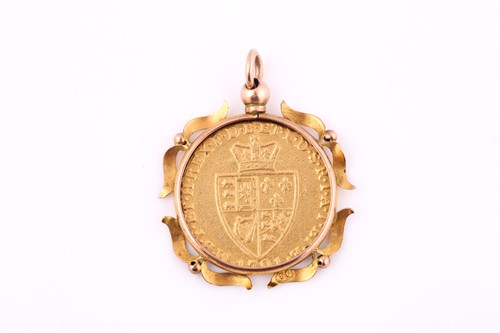 Lot 308 - A King George III Guinea dated 1791, in a...