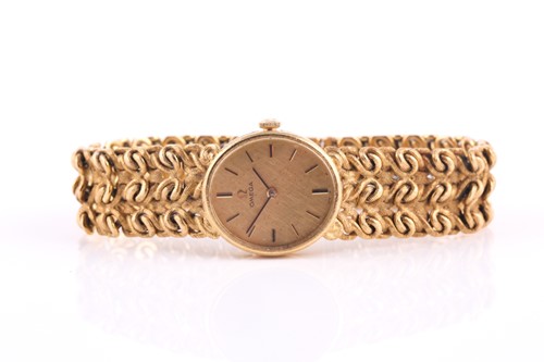 Lot 390 - A ladies Omega wristwatch, with a...