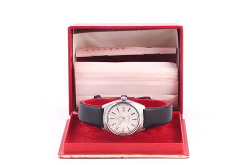 Lot 383 - A ladies Omega Seamaster Automatic steel...