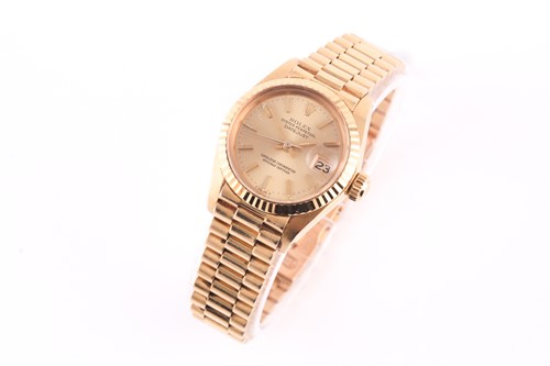 Lot 382 - A Rolex Lady-Datejust 26mm superlative...