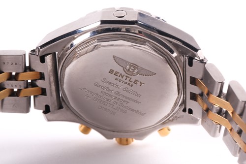 Lot 388 - A Breitling Bentley Motors certified...