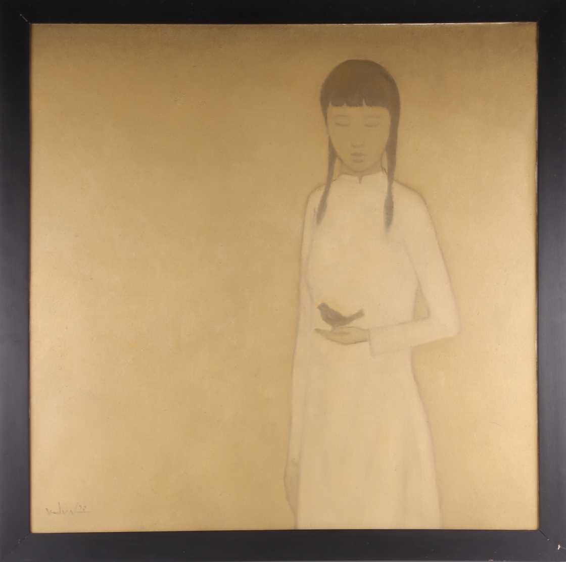 Lot 66 - Viet Dung Hong (b.1962) Vietnamese, Woman with...