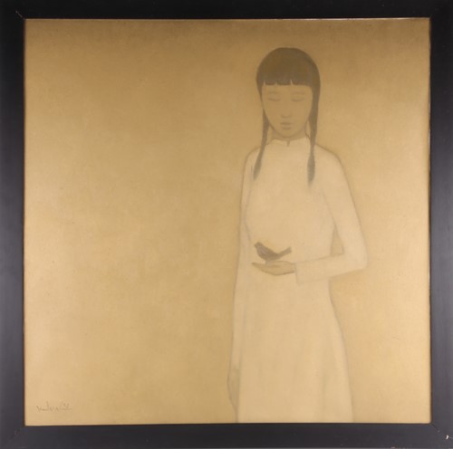 Lot 66 - Viet Dung Hong (b.1962) Vietnamese, Woman with...