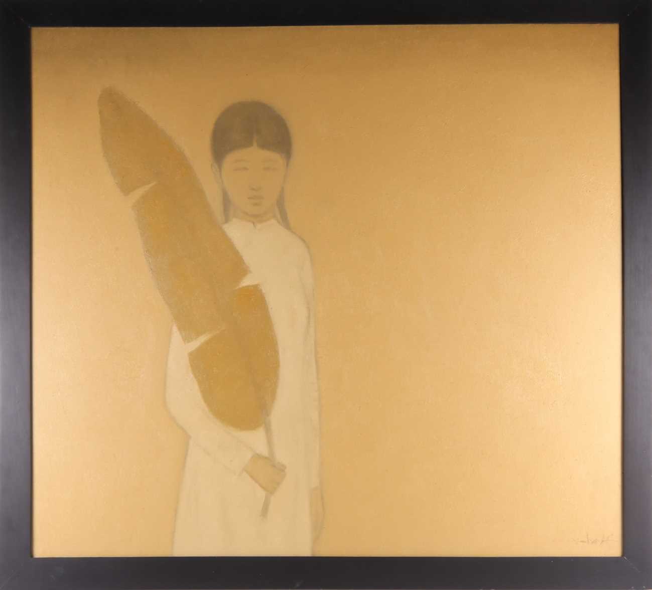Lot 57 - Viet Dung Hong (b.1962) Vietnamese, Girl with...