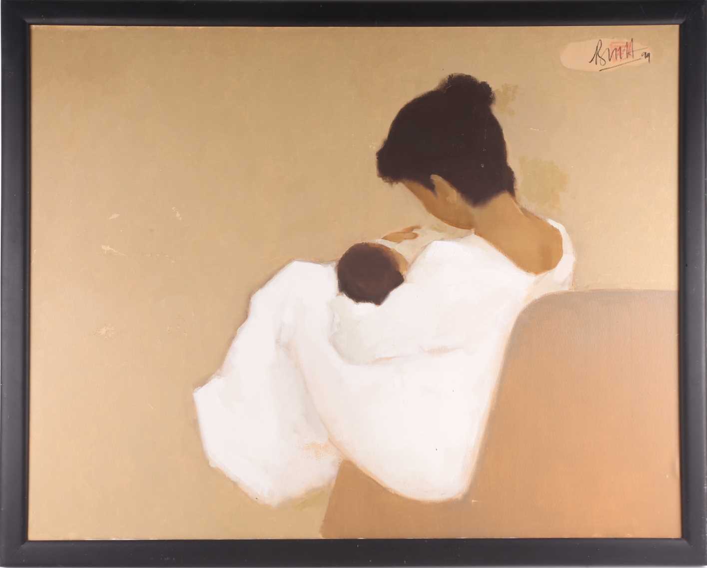 Lot 44 - Than Binh Nguyen (b.1954) Vietnamese, Mother &...