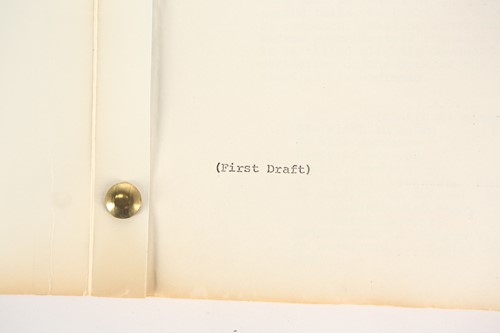 Lot 365 - 'CABARET' (1972) an original film script for...