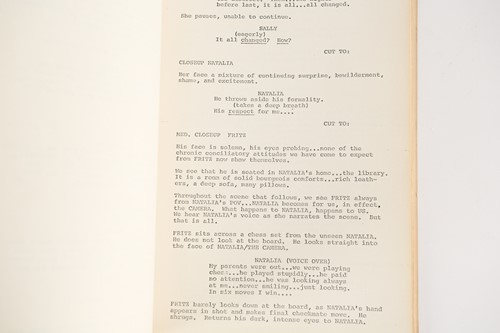 Lot 365 - 'CABARET' (1972) an original film script for...