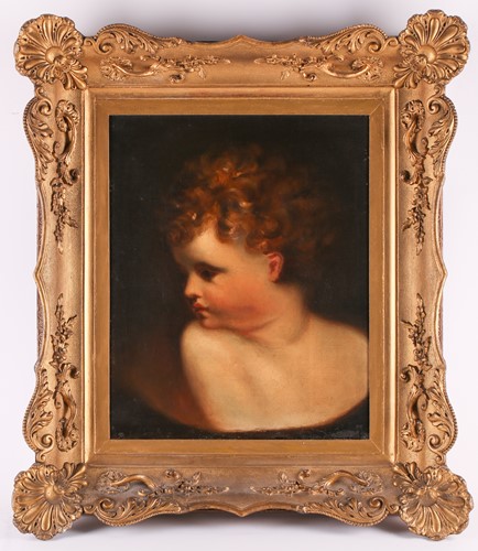 Lot 7 - Manner of Sir Joshua Reynolds (1723-1792), a...
