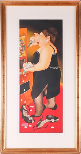 Lot 85 - Beryl Cook, O.B.E. (1926-2008) Britsh,...