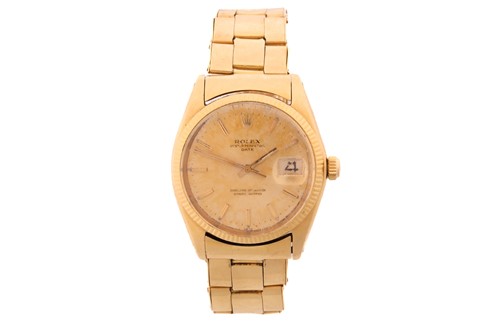 Lot 394 - Rolex Oyster Perpetual Datejust model 1503 on...