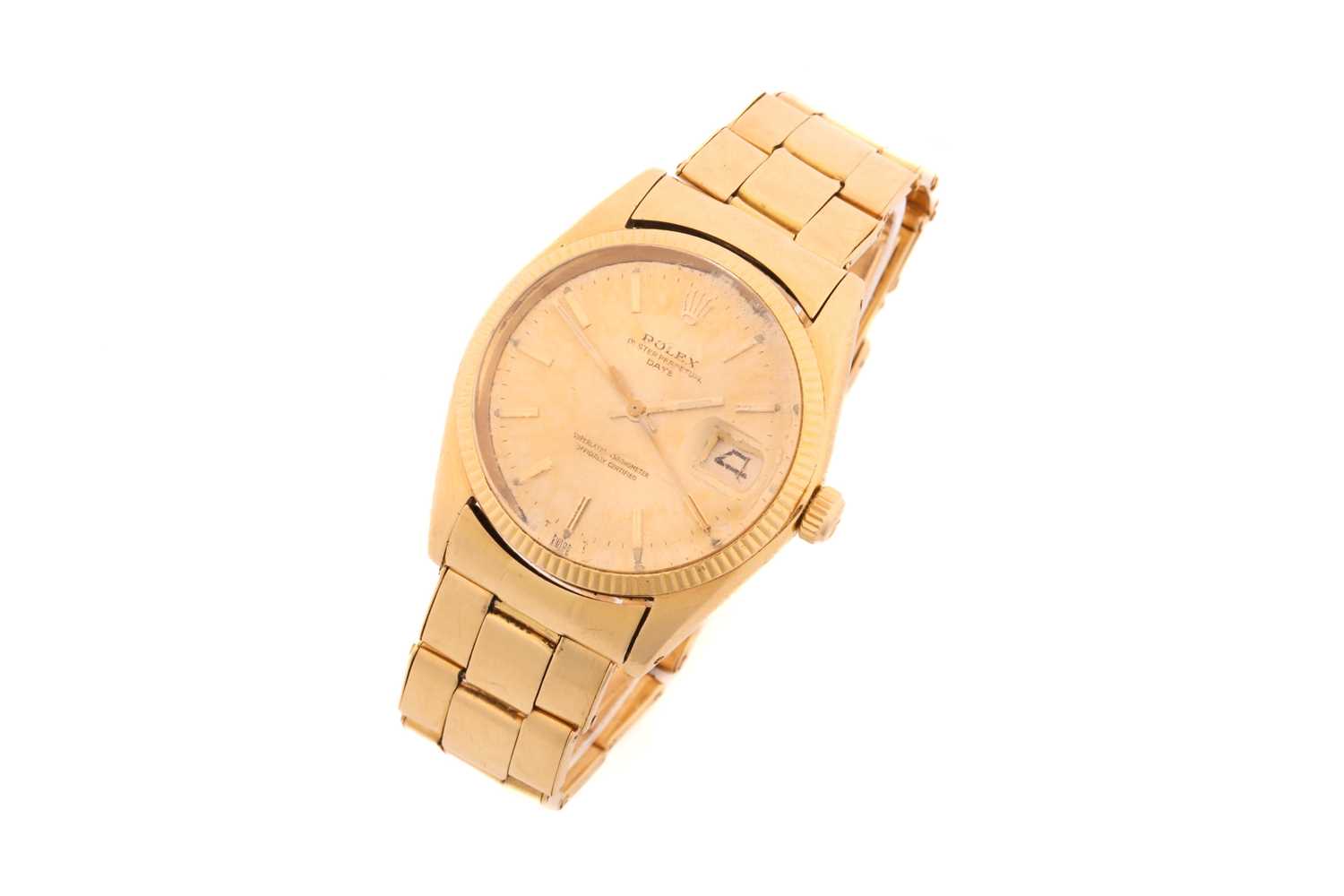 Lot 394 - Rolex Oyster Perpetual Datejust model 1503 on...