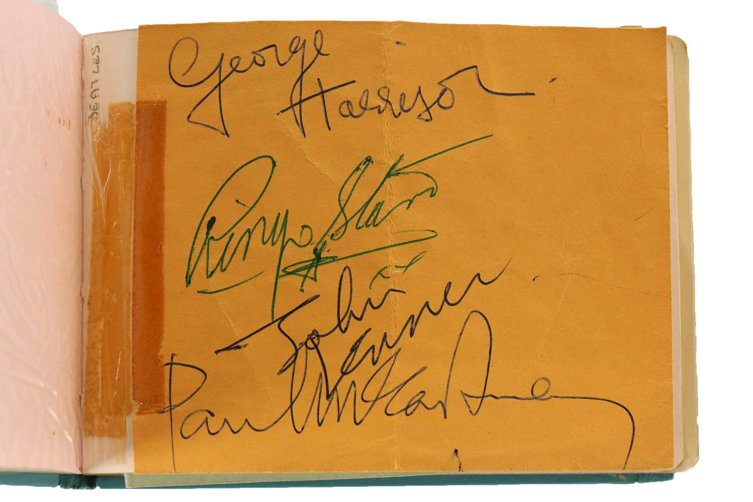Lot 364 - The Beatles: an early 1960s autograph book,...
