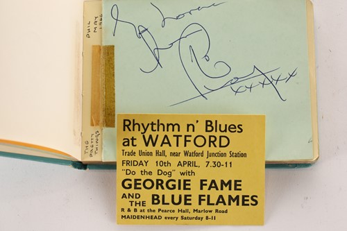 Lot 364 - The Beatles: an early 1960s autograph book,...