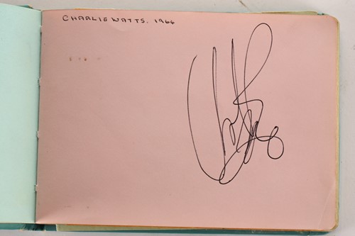 Lot 364 - The Beatles: an early 1960s autograph book,...