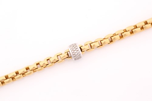 Lot 110 - An 18ct yellow gold 'Eka' necklace, with...