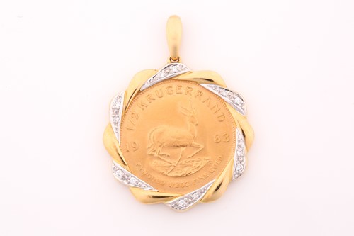 Lot 47 - A South Africa, 1/2 oz Krugerrand, 1983 within...