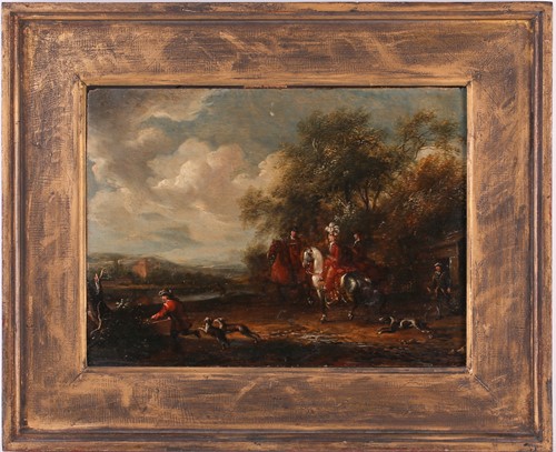 Lot 18 - Cornelis Van Essen (1700-1757) Dutch, an...