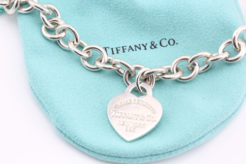 Lot 314 - A Tiffany and Co. sterling silver 10mm heavy...