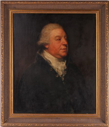 Lot 30 - 19th-century school, portrait of a gentleman,...