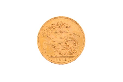 Lot 484 - A George V 1915 gold sovereign