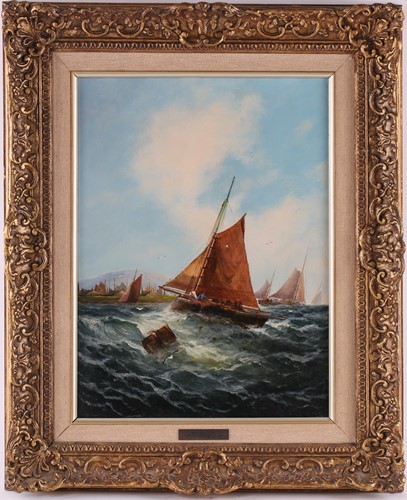 Lot 56 - George Knight (19th century), 'Off the...