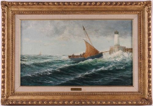 Lot 3 - Alexander Young (fl.1883-1920), 'Entering...