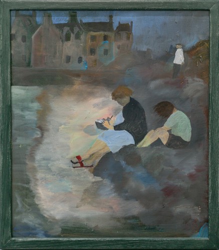 Lot 90 - Tessa Newcomb (b.1955), 'The French Beach',...