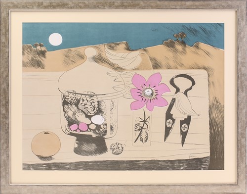 Lot 98 - Mary Fedden (1915-2012), 'Pot of Shells',...
