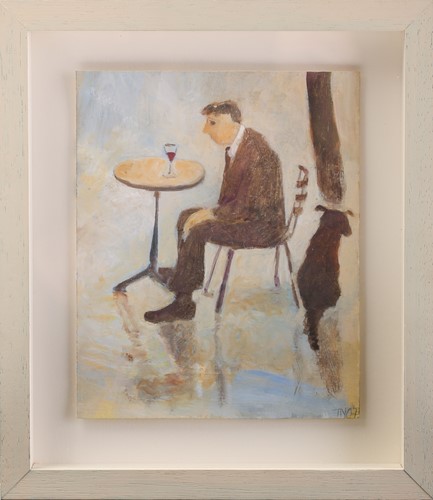 Lot 56 - Tessa Newcomb (b.1955), 'Man Told to Take Dog...