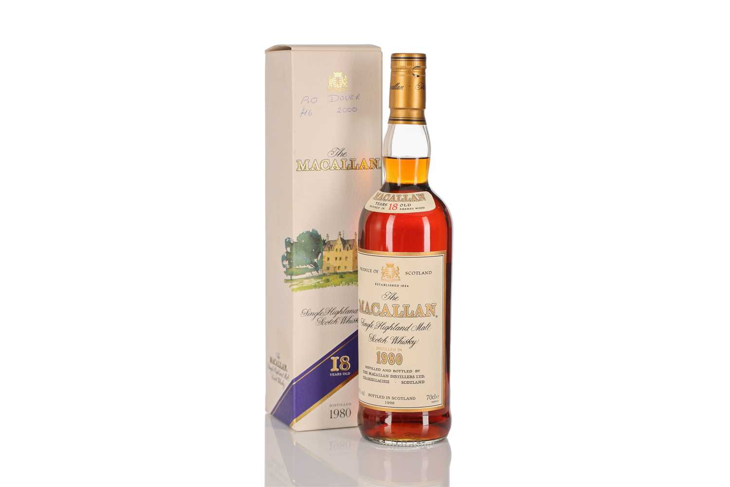 Lot 425 - The Macallan Single Highland Malt Whisky, 18...