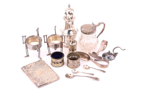 Lot 543 - A sugar sifter; Birmingham 1979. commemorative...