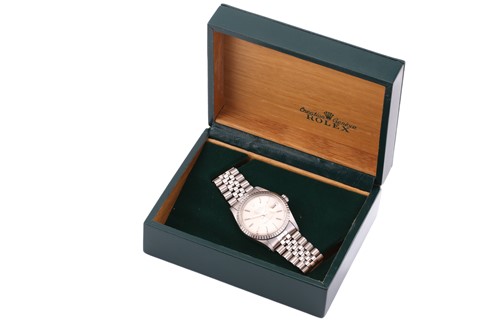Lot 512 - An unworn 36mm steel Rolex Datejust 16030 with...