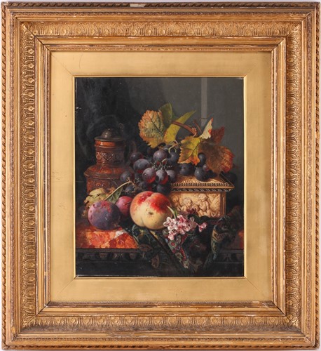 Lot 36 - Ellen Ladell (1853-1928) British, a still life...