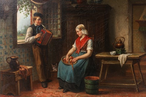 Lot 63 - Jan Jacobus Matthijs Damschröder (1825-1905)...
