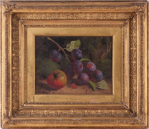 Lot 6 - William Hughes (1842-1901) British, a still...