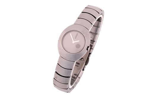 Lot 470 - A lady's Rado Ovation wristwatch with a...
