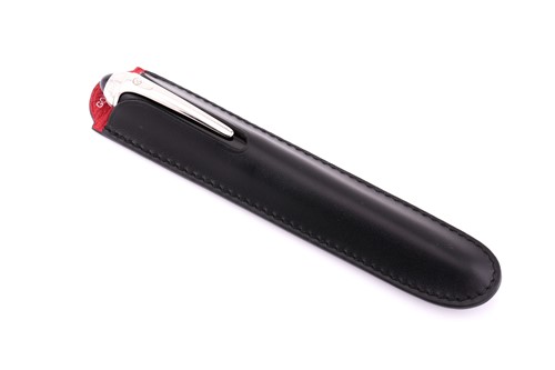 Lot 464 - A Cartier Roadster screw cap rollerball pen,...